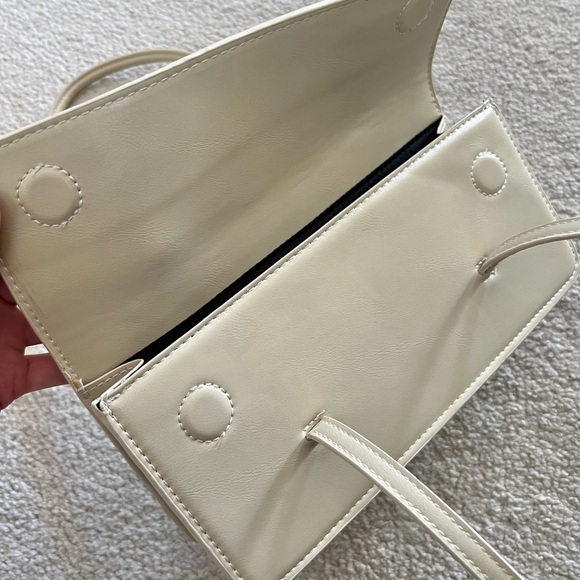 Mango cream baguette bag - Picture 3 of 6